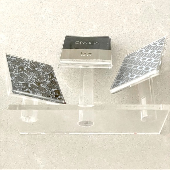 DIVOGA | Set of two clear acrylic mini photo frames - Picture 4 of 7